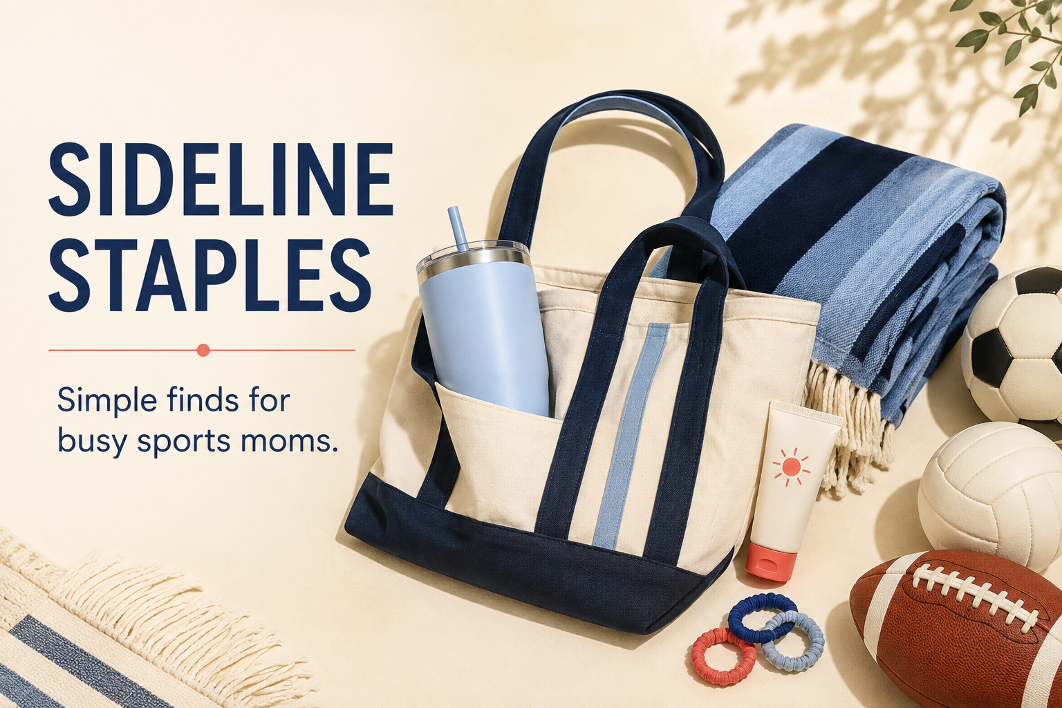 A curated collection of stylish sideline essentials